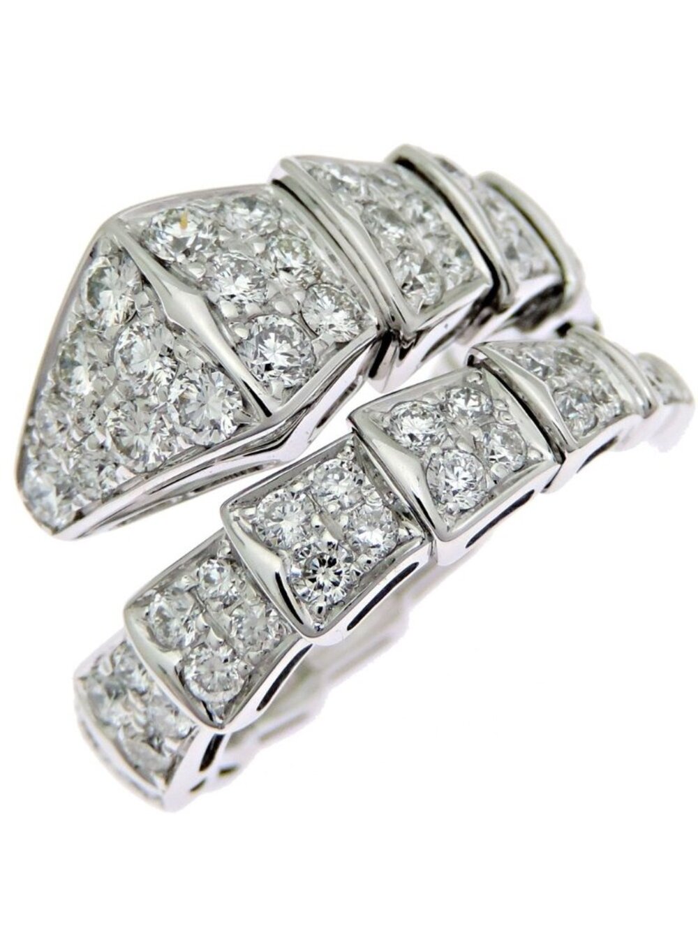 Bvlgari Ring White Gold